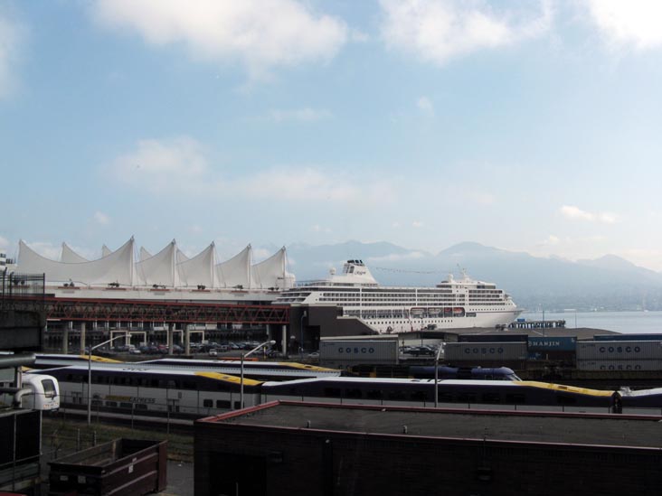 Canada Place From The Landing, Gastown, Vancouver, BC, Canada