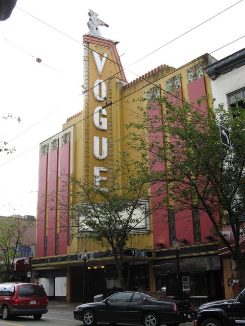 Vogue Theatre, 918 Granville Street, Vancouver, BC, Canada