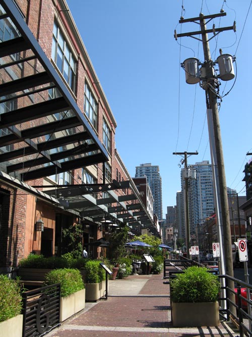 Hamilton Street Between Davie and Helmcken Streets, Looking North, Yaletown, Vancouver, BC, Canada