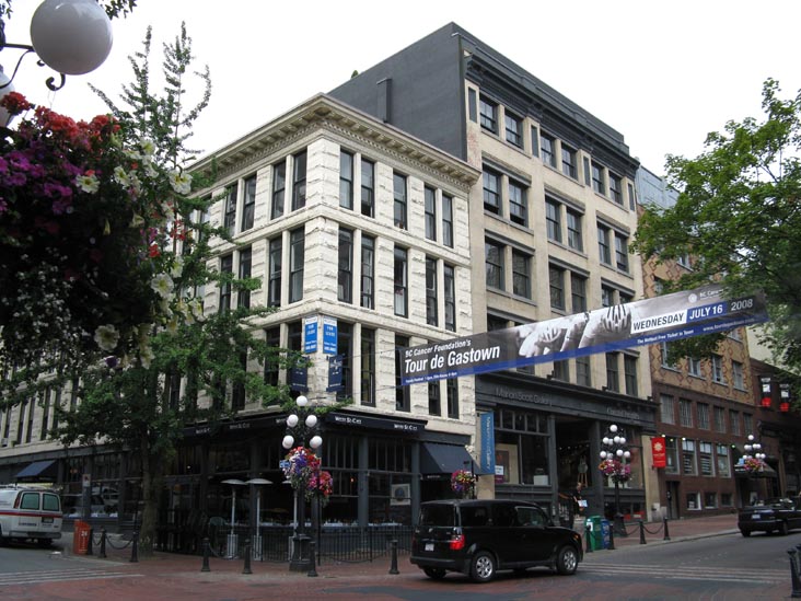 Water Street and Cambie Street, SW Corner, Gastown, Downtown Eastside, Vancouver, BC, Canada