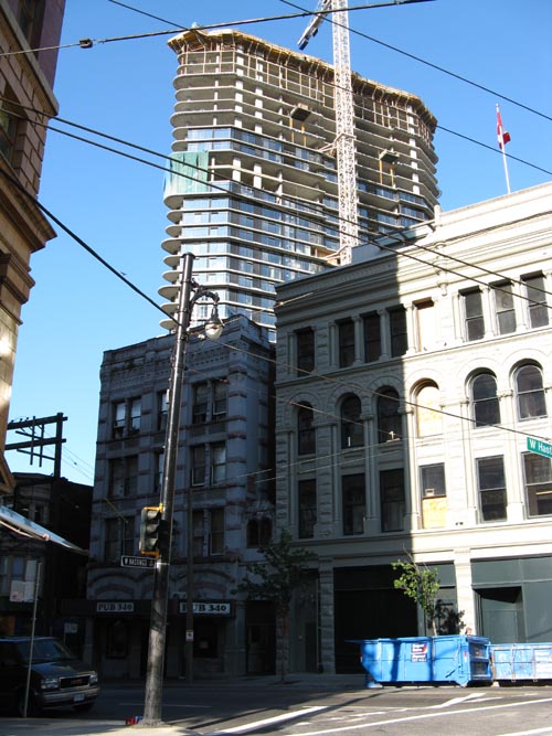 Hastings Street and Cambie Street, NE Corner, Downtown Eastside, Vancouver, BC, Canada