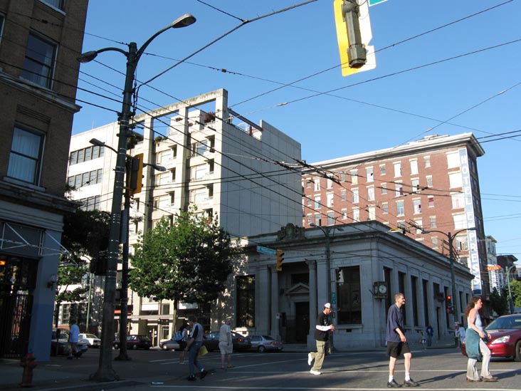 Hastings Street and Main Street, NE Corner, Downtown Eastside, Vancouver, BC, Canada