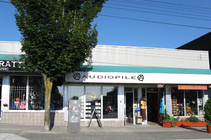Audiopile, 2016 Commercial Drive, East Vancouver, BC, Canada