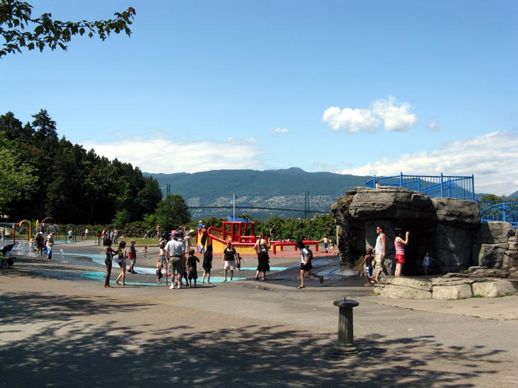 Waterpark Playground, Seawall Walk, Stanley Park, Vancouver, BC, Canada