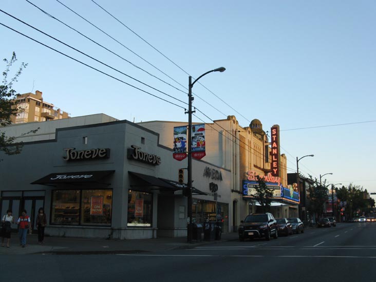 Granville Street and West 11th Avenue, SE Corner, West Side, Vancouver, BC, Canada