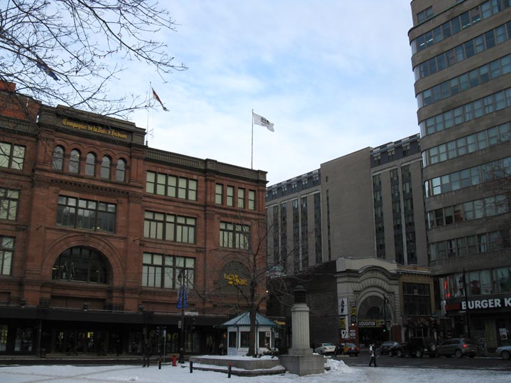 Phillips Square, Montréal, Québec, Canada