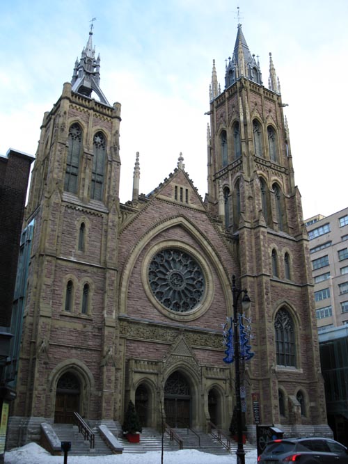 Saint James United Church, 463, Rue Sainte-Catherine Ouest, Montréal, Québec, Canada