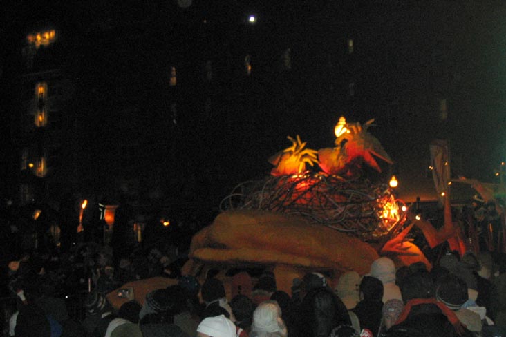 Night Parade, Grande Allée, Carnaval de Québec (Quebec Winter Carnival), Québec City, Canada, February 16, 2008, 9:34 p.m.