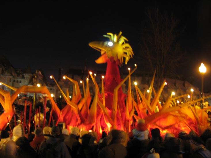Night Parade, Grande Allée, Carnaval de Québec (Quebec Winter Carnival), Québec City, Canada, February 16, 2008, 9:37 p.m.