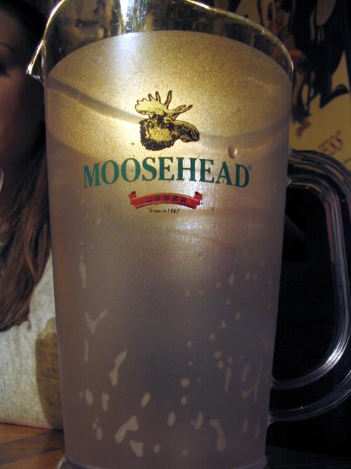 Moosehead Beer Pitcher, Québec City, Canada