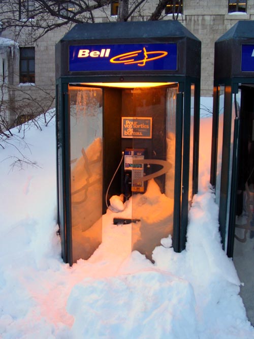 Phone Booth, Place d'Armes, Québec City, Canada