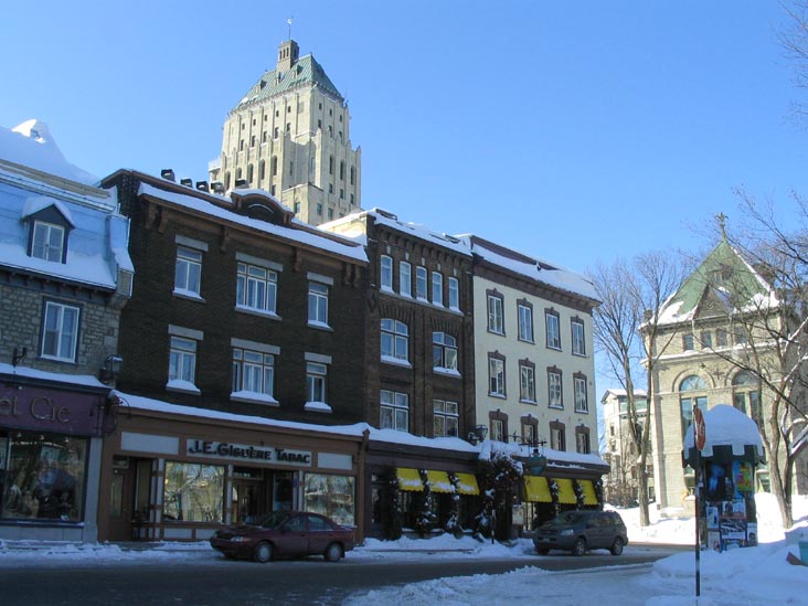 Rue de Buade, Place de l'Hôtel de Ville, Québec City, Canada