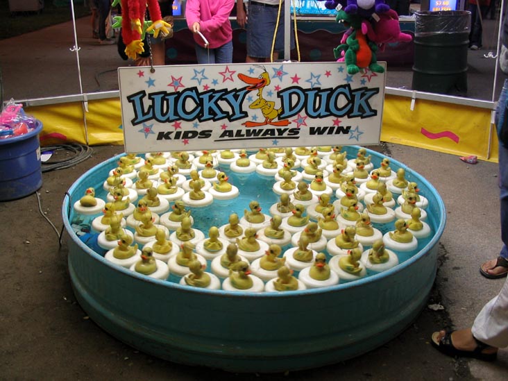 Lucky Duck Game, Cobleskill Fair, Cobleskill Fairgrounds, Cobleskill, New York