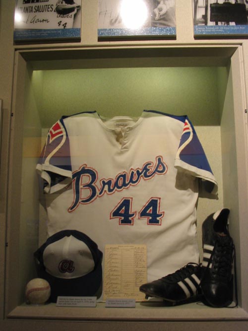 Hank Aaron Memorabalia, National Baseball Hall of Fame and Museum, 25 Main Street, Cooperstown, New York