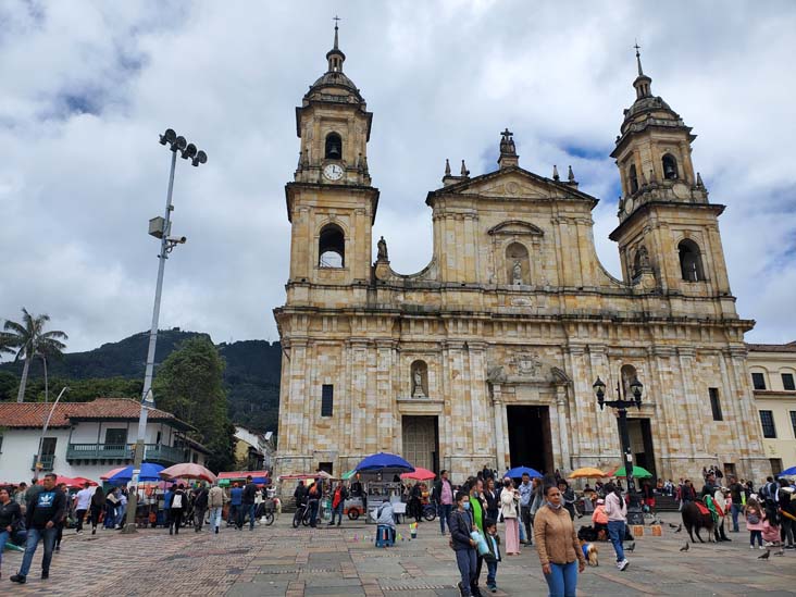 Catedral Basílica Metropolitana, Plaza de Bolívar, Bogotá, Colombia, July 2, 2022