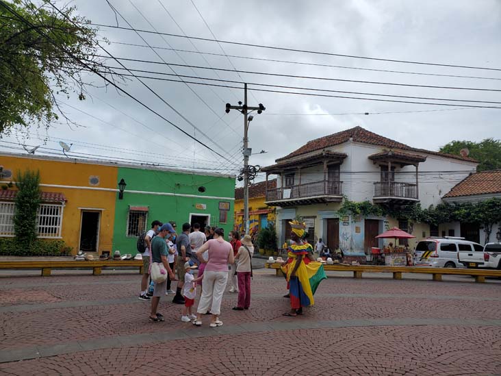 Plaza de la Trinidad, Getsemaní, Cartagena, Colombia, July 5, 2022