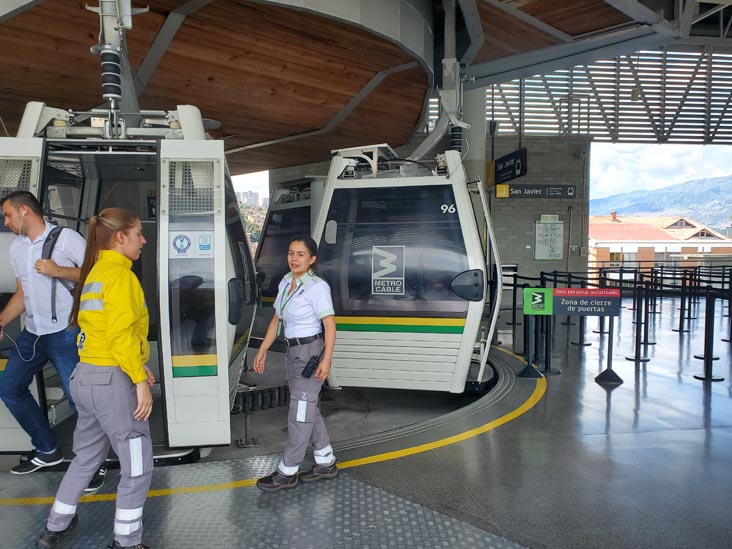 San Javier Metrocable Línea J Station, Medellín, Colombia, July 12, 2022