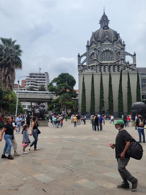Palacio de la Cultura Rafael Uribe Uribe, Plaza Botero, Medellín, Colombia, July 11, 2022