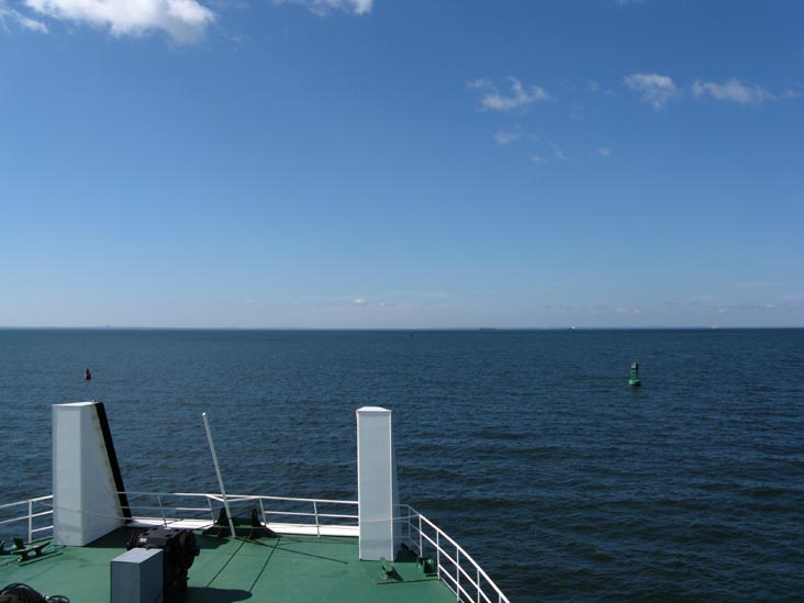 Long Island Sound From Bridgeport & Port Jefferson Ferry