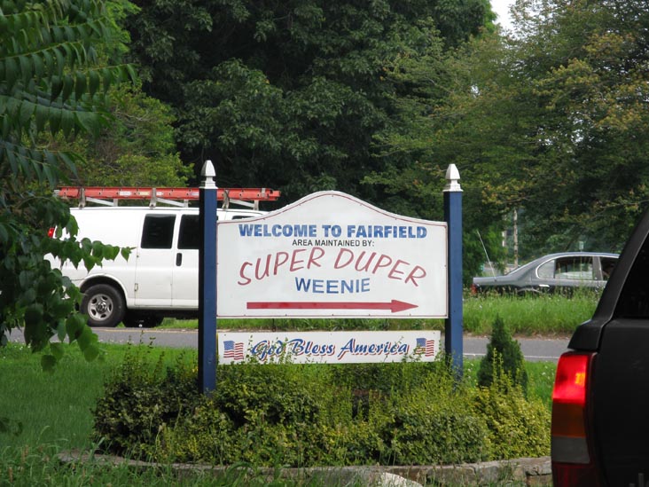 Super Duper Weenie Sign, Exit 24, Connecticut Turnpike