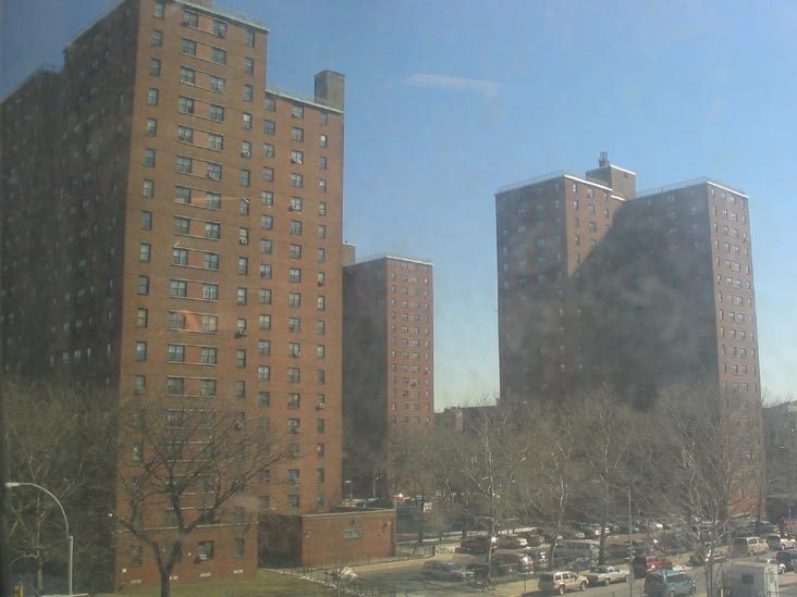 Harlem from a New Haven-Bound Metro-North Train
