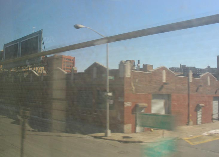 144th Street and Park Avenue, NE Corner, The Bronx from a New Haven-Bound Metro-North Train