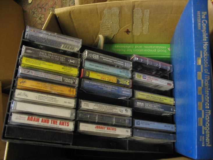 Box of Tapes, Books By The Falls, 253 Roosevelt Drive, Derby, Connecticut