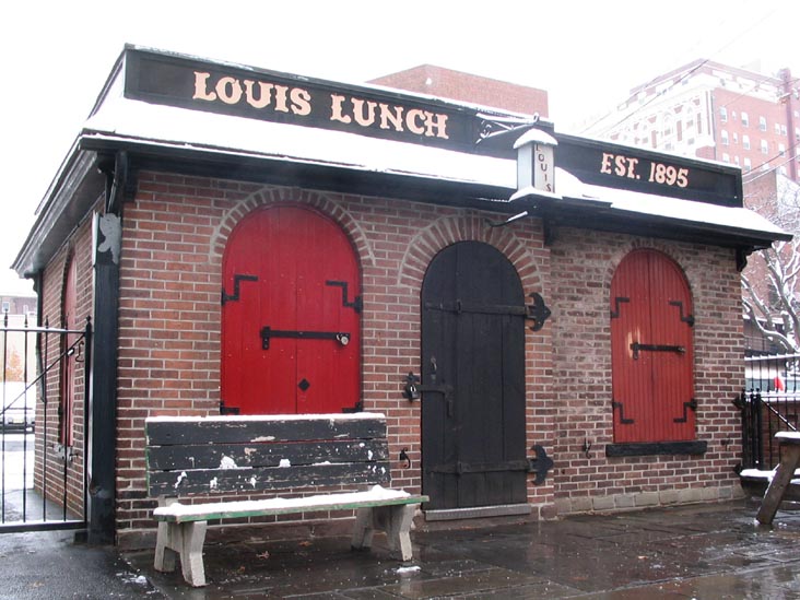Louis' Lunch, 261-263 Crown Street, New Haven, Connecticut