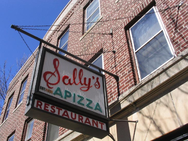 Sally's Apizza, 237 Wooster Street, New Haven, Connecticut