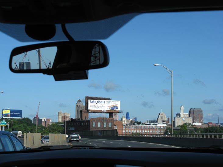 Downtown New Haven, Connecticut From Interstate 95