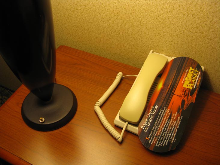 Phone, Room, Holiday Inn, 269 North Frontage Road, New London, Connecticut