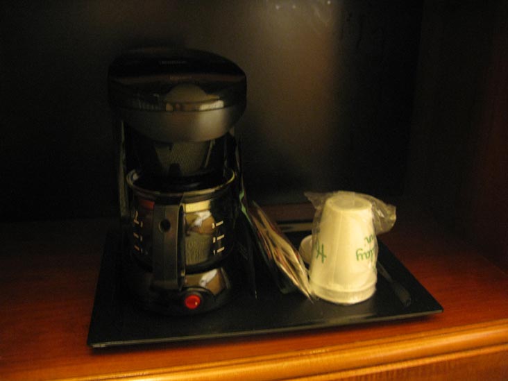 Coffee Maker, Holiday Inn, 269 North Frontage Road, New London, Connecticut