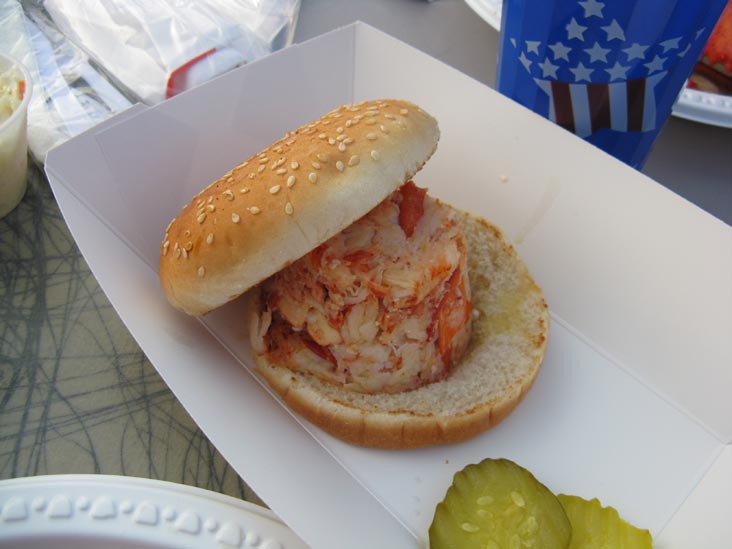Lobster Roll, Abbott's Lobster in the Rough, 117 Pearl Street, Noank, Connecticut