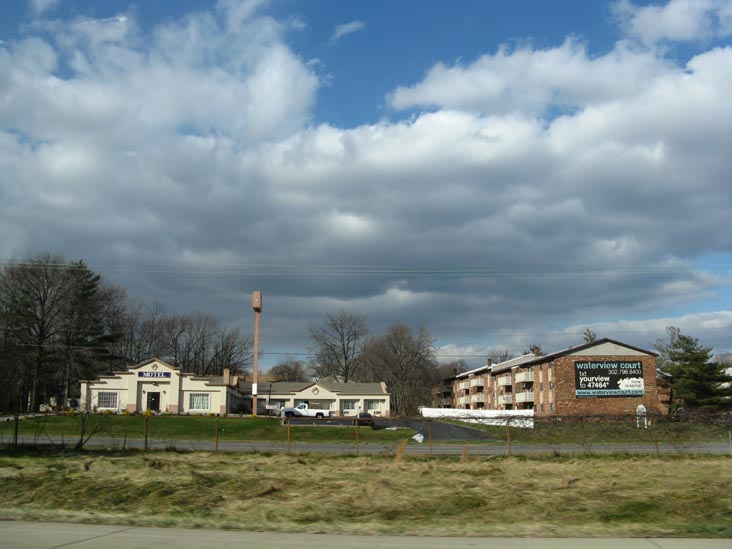 Waterview Court, 321 Harbor Drive, Claymont, Delaware From Interstate 495, December 28, 2009