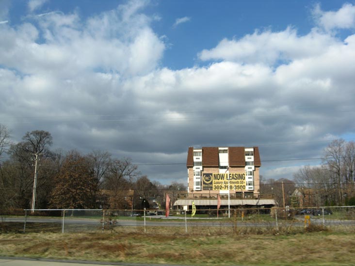 River Club Apartments, 7807 Governor Printz Boulevard, Claymont, Delaware From Interstate 495, December 28, 2009