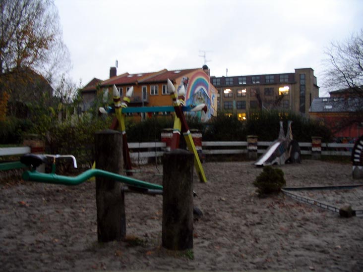 Playground, Badsmandsstræde, Christiania, Copenhagen, Denmark