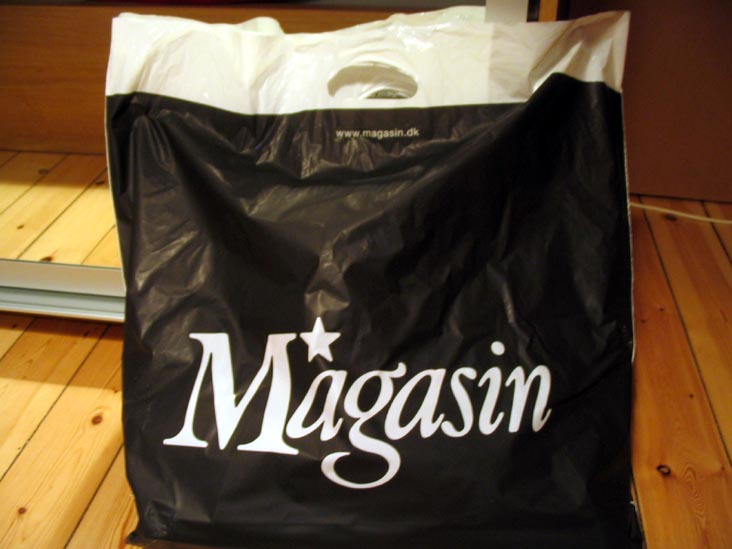 Shopping Bag, Magasin, Kongens Nytorv, Copenhagen, Denmark