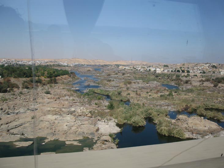 View Downstream From Aswan Low Dam, Aswan, Egypt