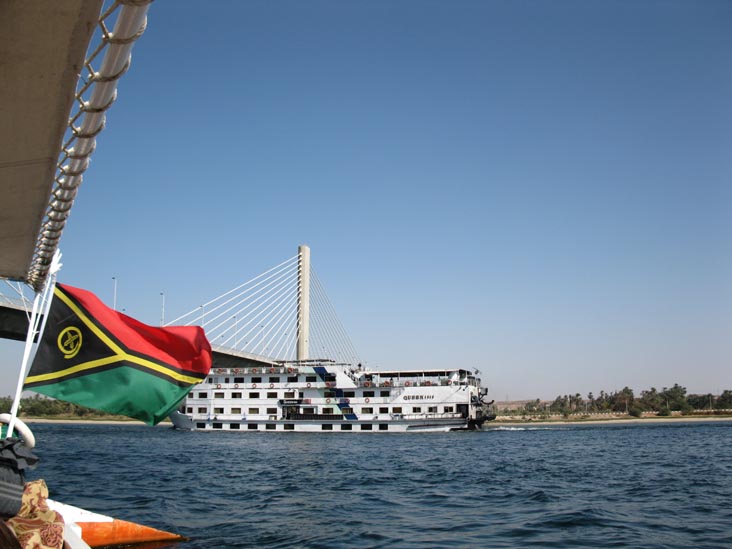 Aswan Bridge, Felucca Cruise, Nile River, Aswan, Egypt