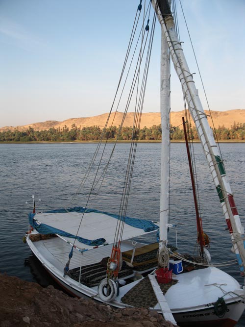 Felucca Boat, Nile River, Aswan, Egypt