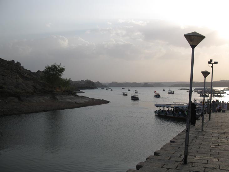 Boat Dock Area For Philae Temple, Aswan, Egypt