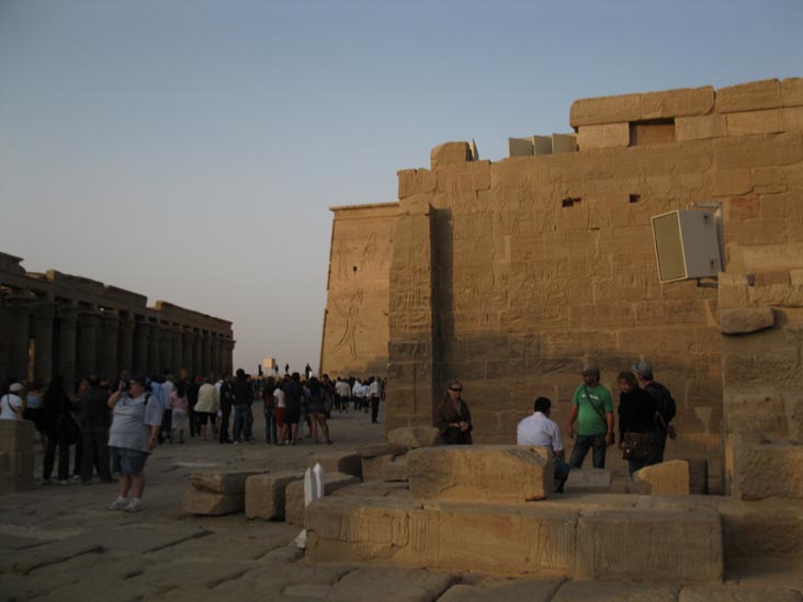 Outer Court, Philae Temple, Aswan, Egypt