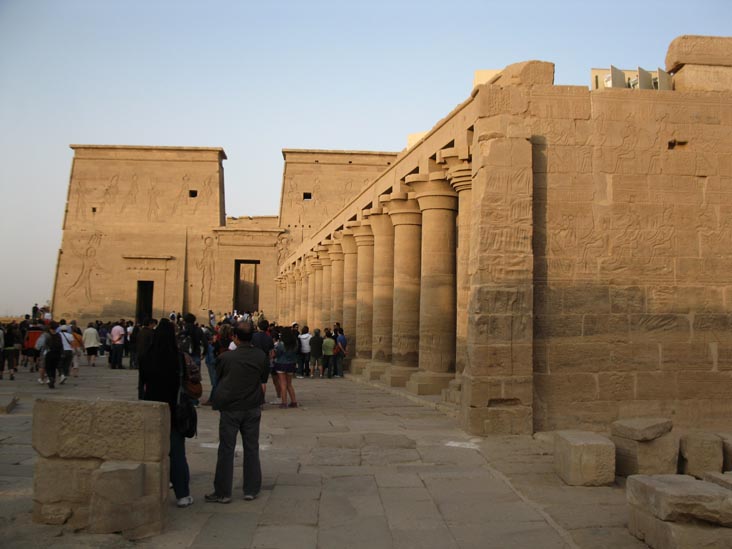 Outer Court, Philae Temple, Aswan, Egypt