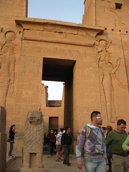 First Pylons, Philae Temple, Aswan, Egypt