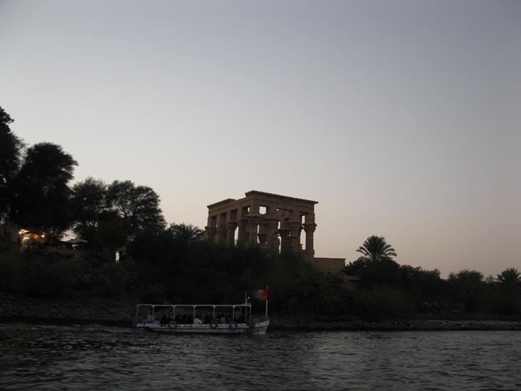 Trajan's Kiosk, Agilkia Island, From Boat From Philae Temple, Aswan, Egypt