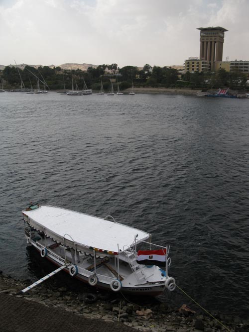 Nile River From Isis Corniche Hotel, Aswan, Egypt