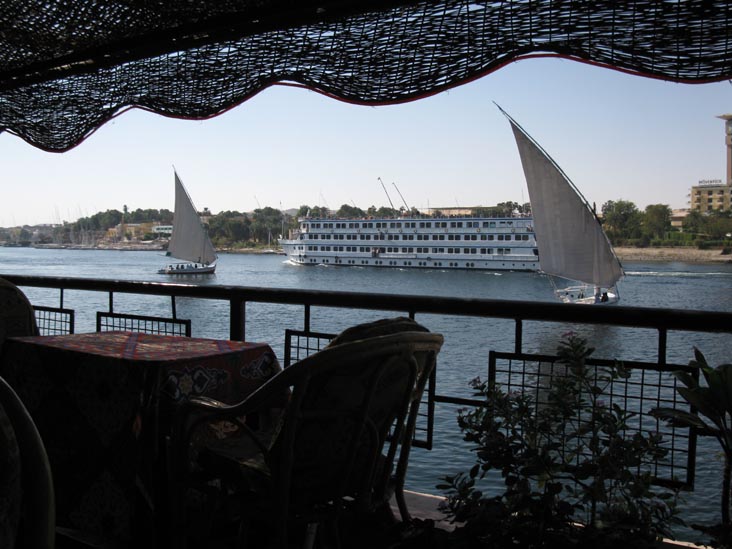 Nile River From Isis Corniche Hotel, Aswan, Egypt