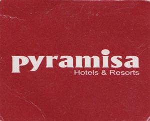 Pyramisa Hotels & Resorts Matchbook, Isis Corniche Hotel, Aswan, Egypt