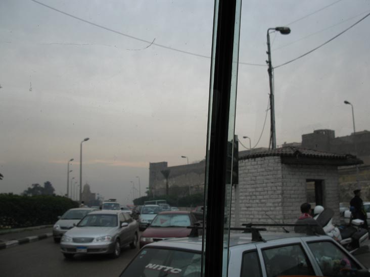 Traffic Circle Near Cairo Citadel, Cairo, Egypt