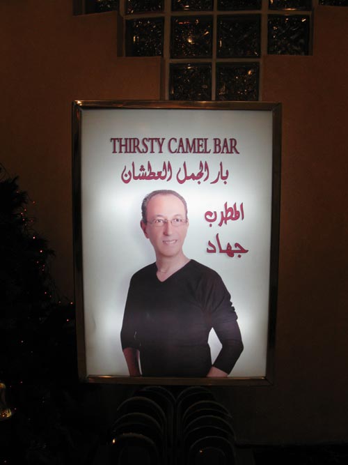 Thirsty Camel Bar, The Oasis Hotel, Cairo-Alexandria Desert Road, Cairo, Egypt